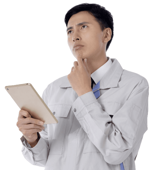 悩む運行管理者