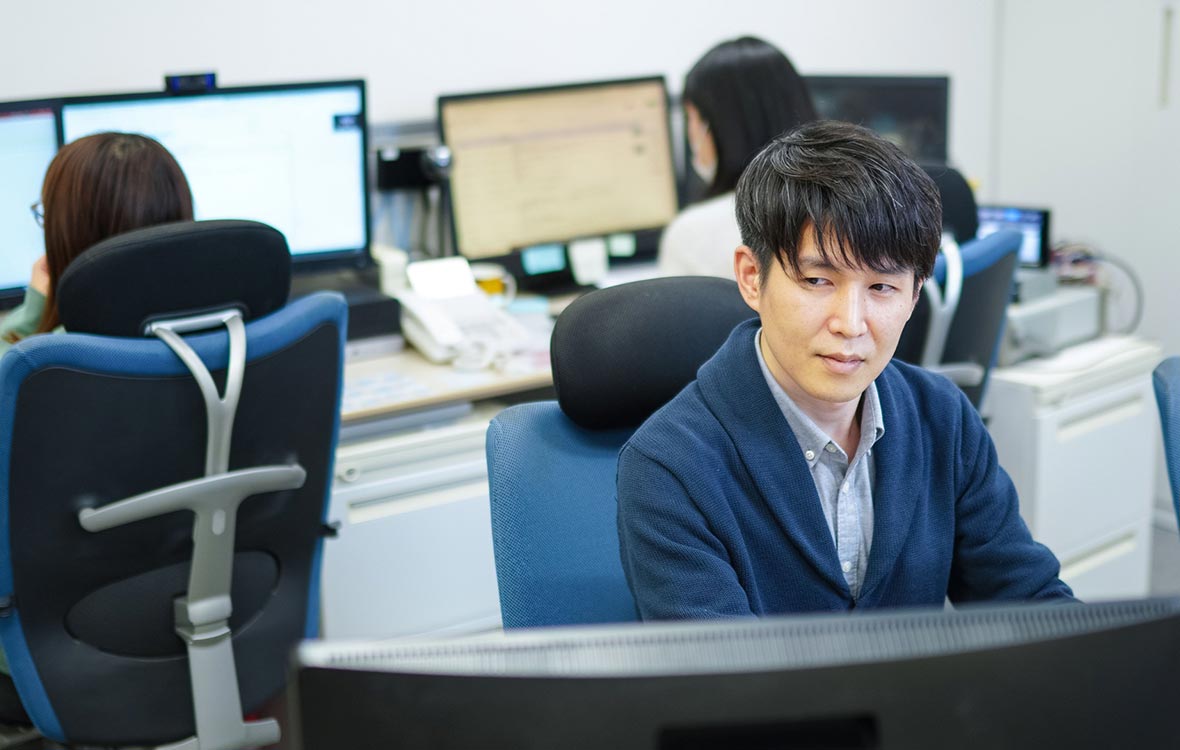 インタビュー写真